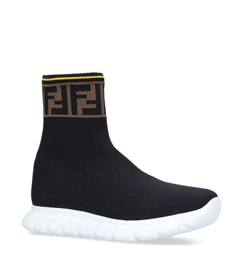 fendi kids sock sneakers